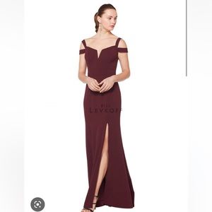 Bill Levkoff stretch crepe full length